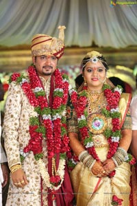 Vishnu Vardhini-Anup Chand Wedding