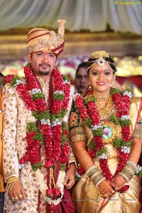 Vishnu Vardhini-Anup Chand Wedding