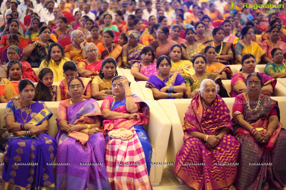 Grand Wedding of Vishnu Vardhini and Anup Chand at Sri Durga Convention, Hyderabad