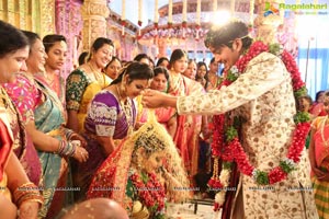 Vishnu Vardhini-Anup Chand Wedding