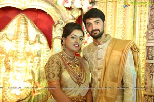 Vishnu Vardhini-Anup Chand Wedding