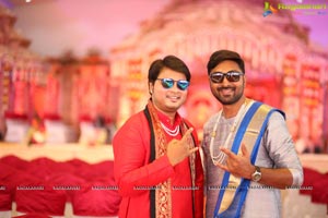 Vishnu Vardhini-Anup Chand Wedding