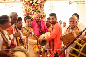 Vishnu Vardhini-Anup Chand Wedding