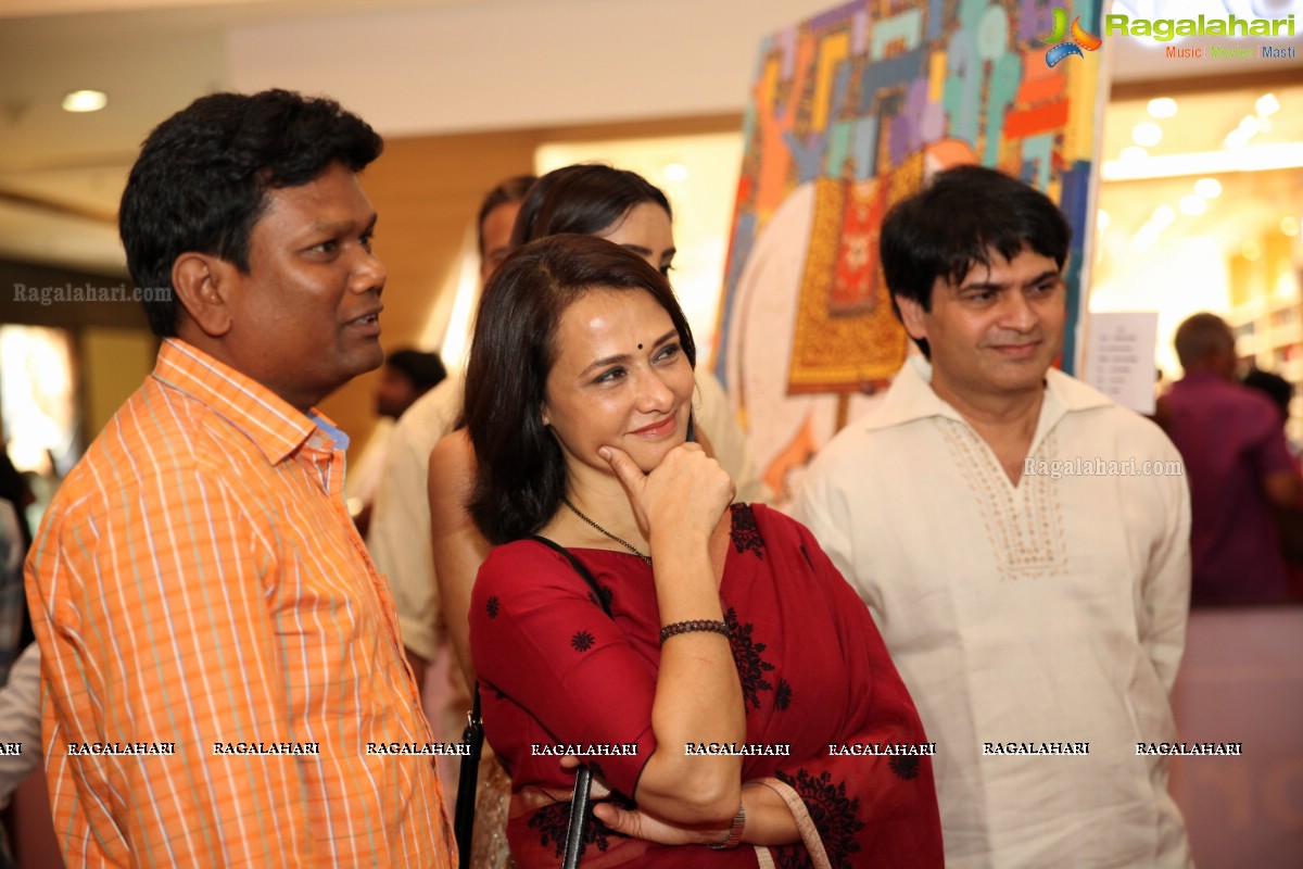 Wild World - Amala Akkineni inaugurates An Exhibiiton of Paintings by Dr. Somburu Savara at Inorbit Mall, Hyderabad