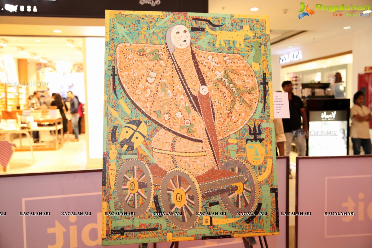 Wild World - Amala Akkineni inaugurates An Exhibiiton of Paintings by Dr. Somburu Savara at Inorbit Mall, Hyderabad