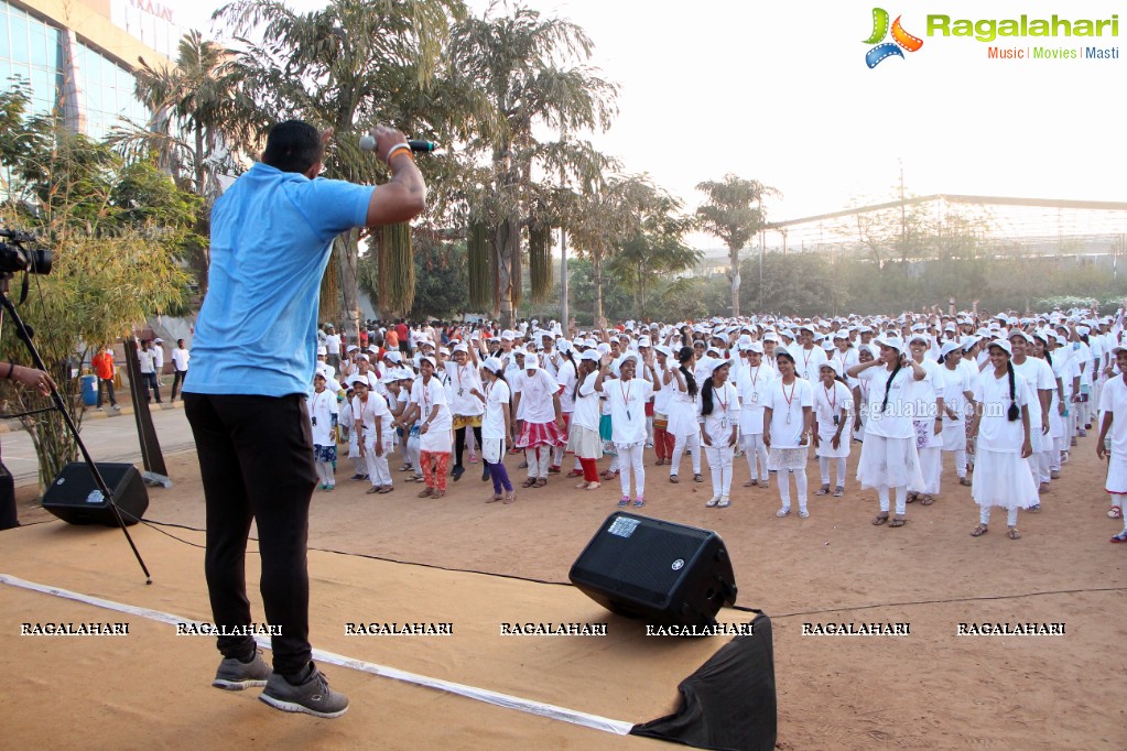 Yashoda Cancer Awareness 5K Run Bike Rally 2017 at Sarornagar Stadium, LB Nagar, Hyderabad