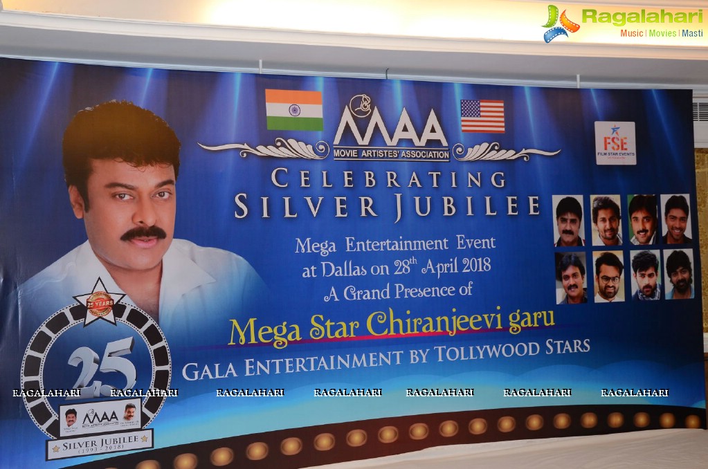 MAA Press Meet on MAA Silver Jubilee Celebrations