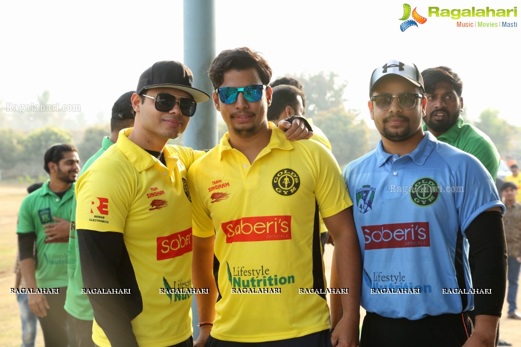 3rd Anniversary Golds Gym Hyderguda Cricket League 2018 at Ram Charan Grounds