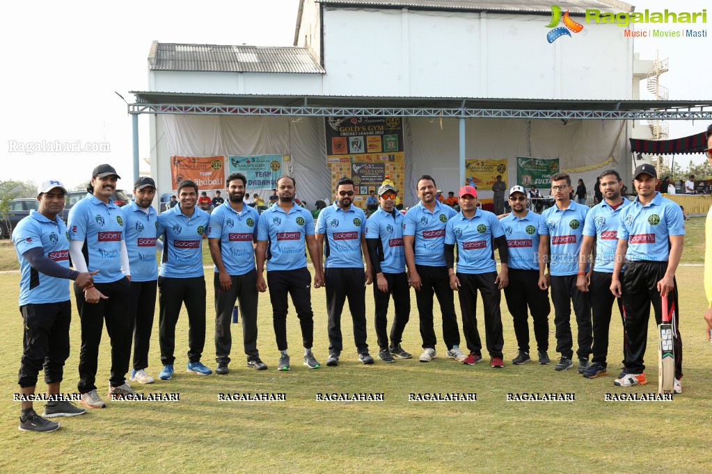 3rd Anniversary Golds Gym Hyderguda Cricket League 2018 at Ram Charan Grounds