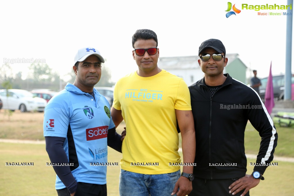 3rd Anniversary Golds Gym Hyderguda Cricket League 2018 at Ram Charan Grounds