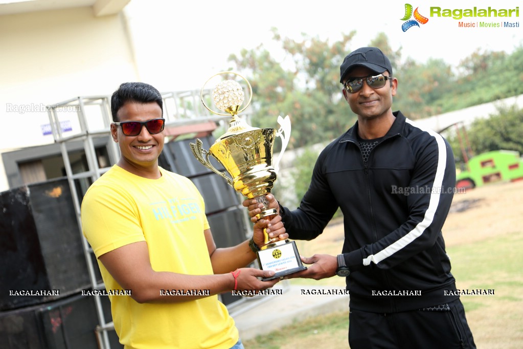 3rd Anniversary Golds Gym Hyderguda Cricket League 2018 at Ram Charan Grounds