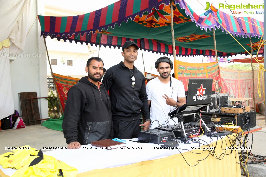 3rd Anniversary Golds Gym Hyderguda Cricket League 2018 at Ram Charan Grounds