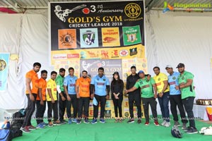 Golds Gym Hyderguda Cricket League 2018