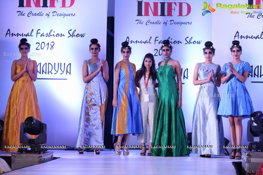 Aahaaryya - Annual Fashion Show by Inter National Institute of Fashion Design, Madhapur