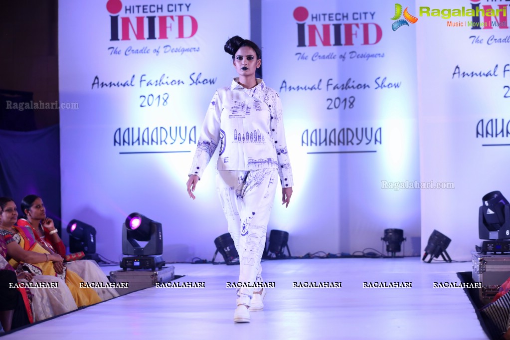 Aahaaryya - Annual Fashion Show by Inter National Institute of Fashion Design, Madhapur