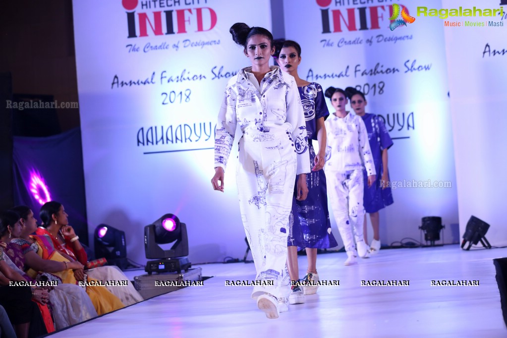 Aahaaryya - Annual Fashion Show by Inter National Institute of Fashion Design, Madhapur