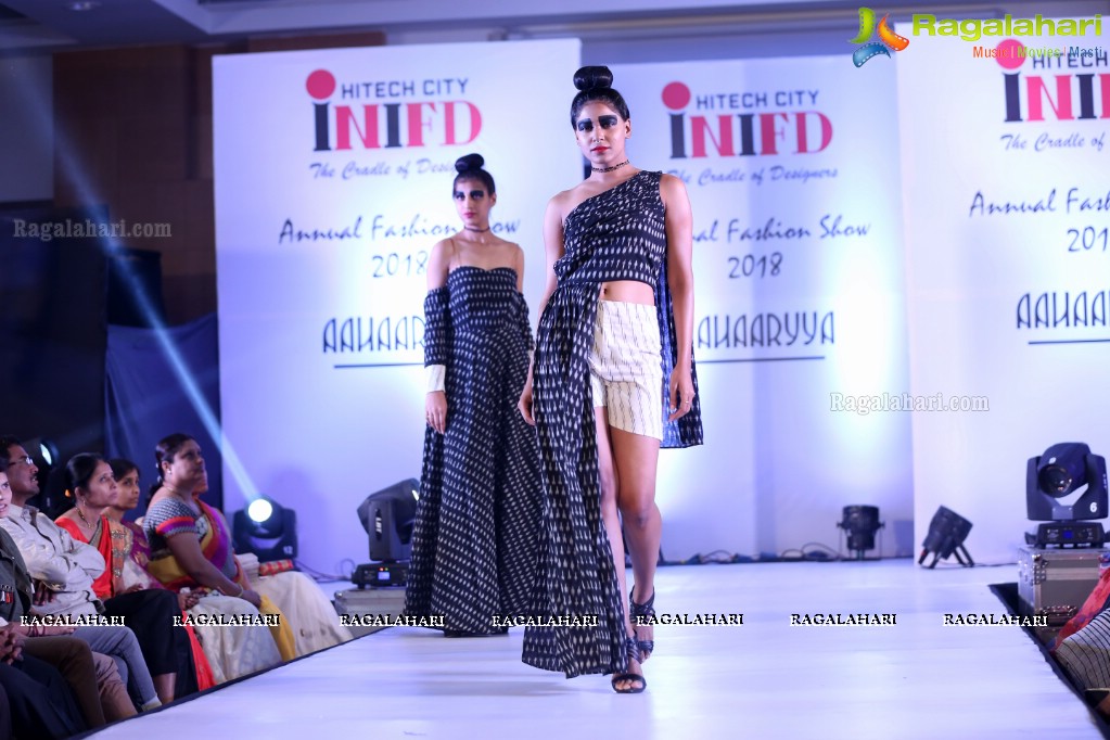 Aahaaryya - Annual Fashion Show by Inter National Institute of Fashion Design, Madhapur