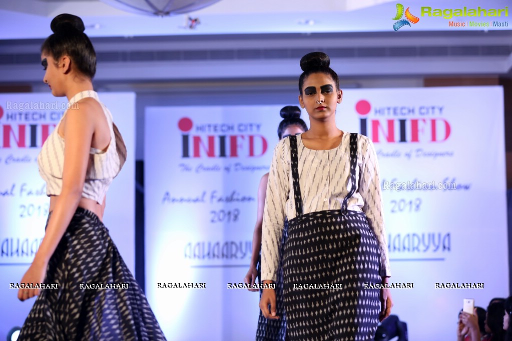 Aahaaryya - Annual Fashion Show by Inter National Institute of Fashion Design, Madhapur