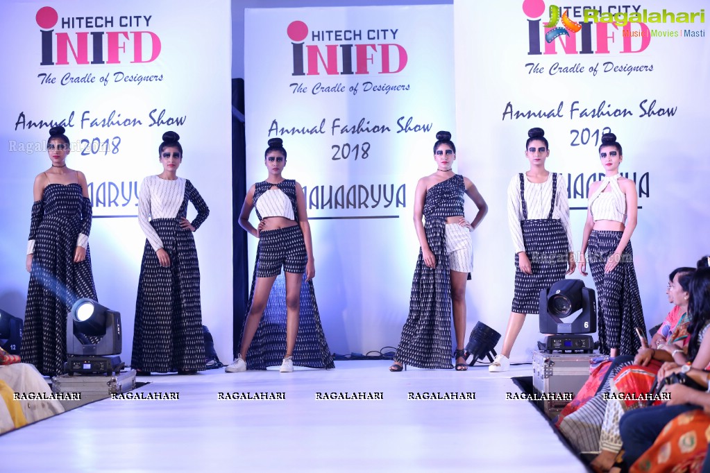 Aahaaryya - Annual Fashion Show by Inter National Institute of Fashion Design, Madhapur