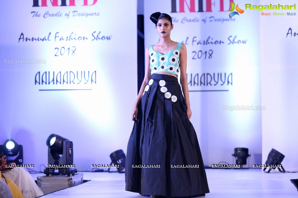 Aahaaryya - Annual Fashion Show by Inter National Institute of Fashion Design, Madhapur