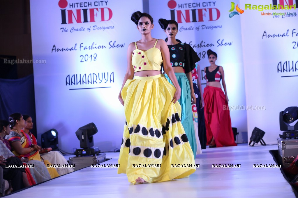 Aahaaryya - Annual Fashion Show by Inter National Institute of Fashion Design, Madhapur