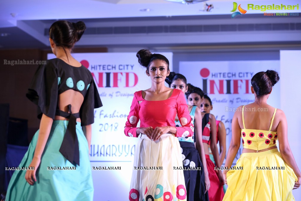 Aahaaryya - Annual Fashion Show by Inter National Institute of Fashion Design, Madhapur