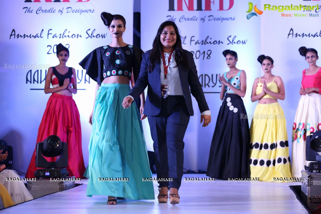 Aahaaryya - Annual Fashion Show by Inter National Institute of Fashion Design, Madhapur