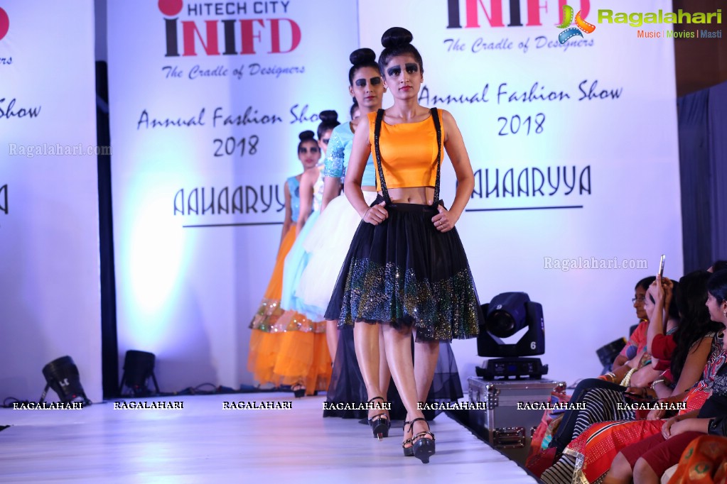 Aahaaryya - Annual Fashion Show by Inter National Institute of Fashion Design, Madhapur