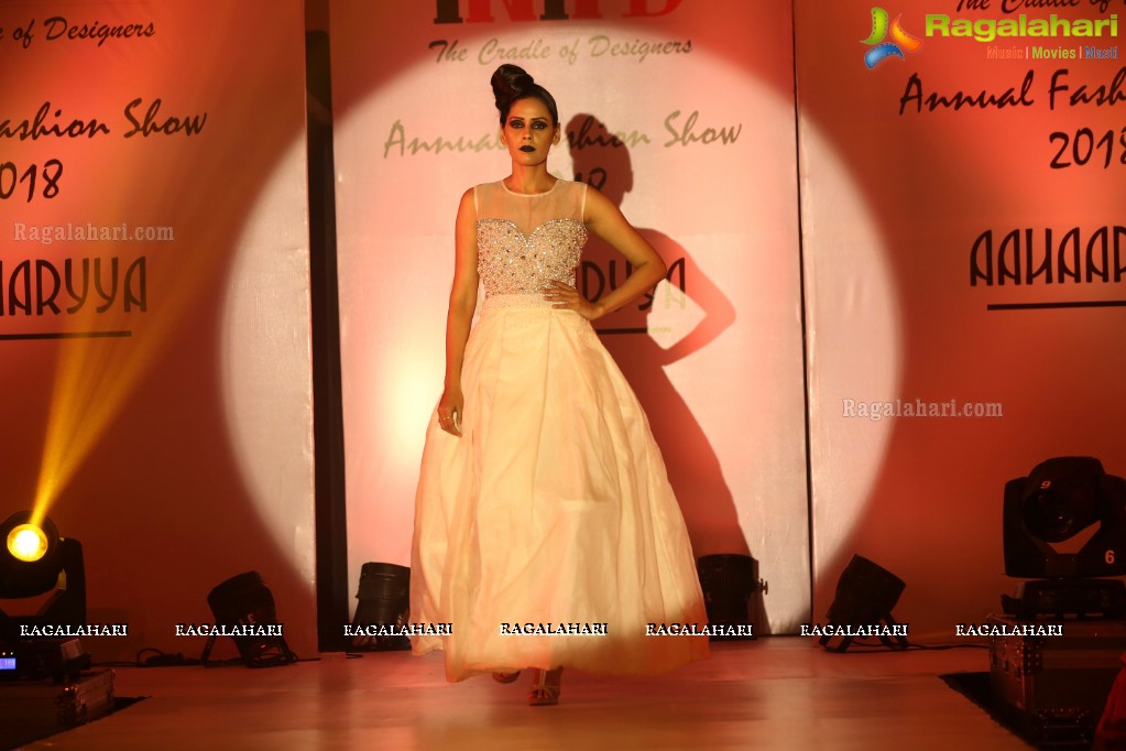 Aahaaryya - Annual Fashion Show by Inter National Institute of Fashion Design, Madhapur