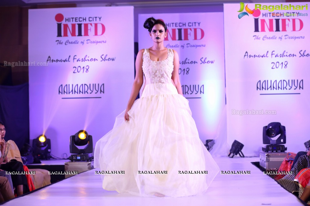 Aahaaryya - Annual Fashion Show by Inter National Institute of Fashion Design, Madhapur