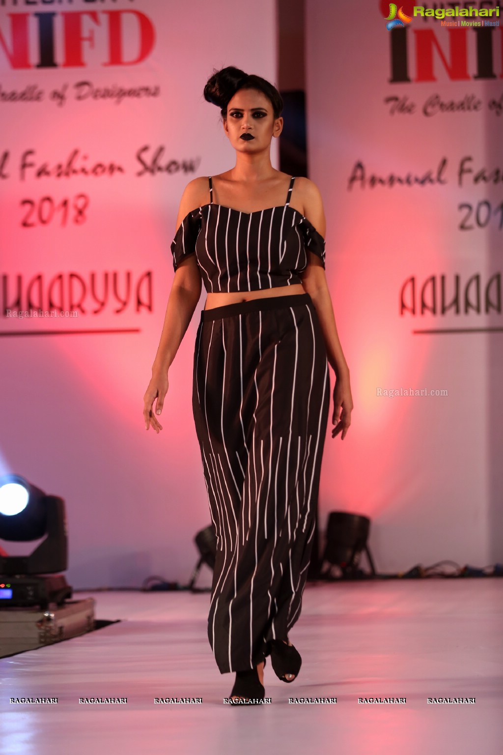 Aahaaryya - Annual Fashion Show by Inter National Institute of Fashion Design, Madhapur