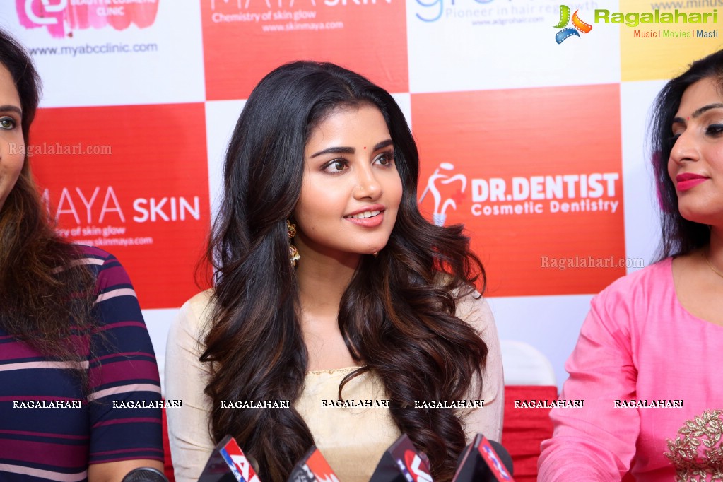 Anupama Parameswaran inaugurates ABC Clinic, Banjara Hills