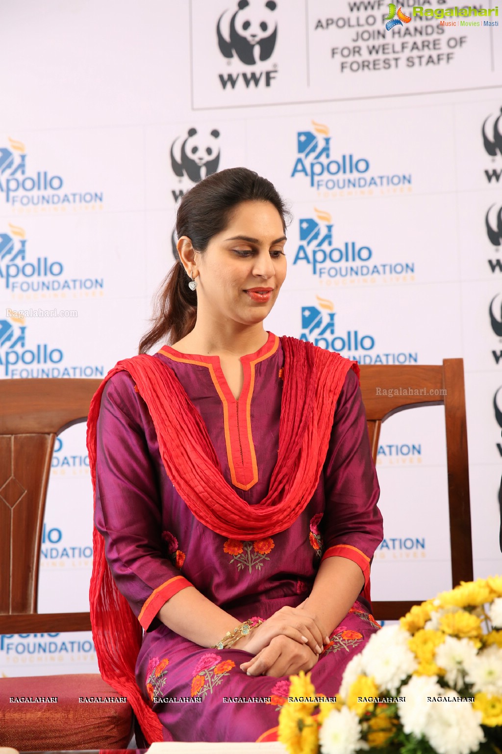 WWF-India & Apollo Hospitals Press Conference at Apollo Hospitals, Jubilee Hills