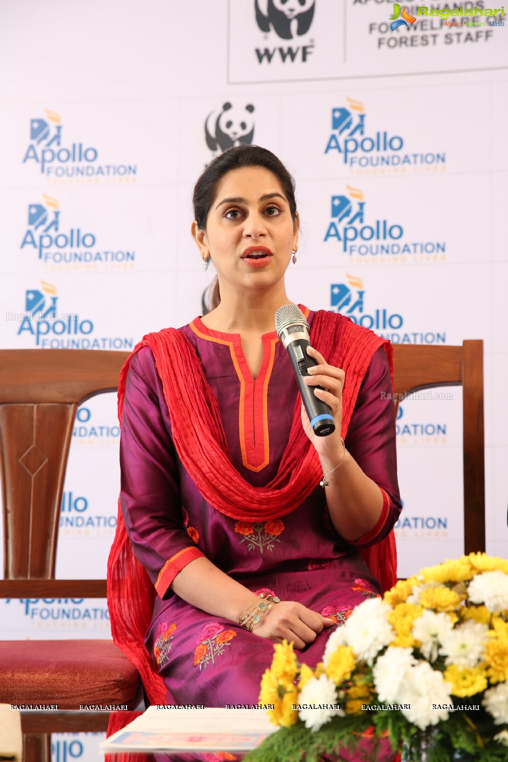 WWF-India & Apollo Hospitals Press Conference at Apollo Hospitals, Jubilee Hills