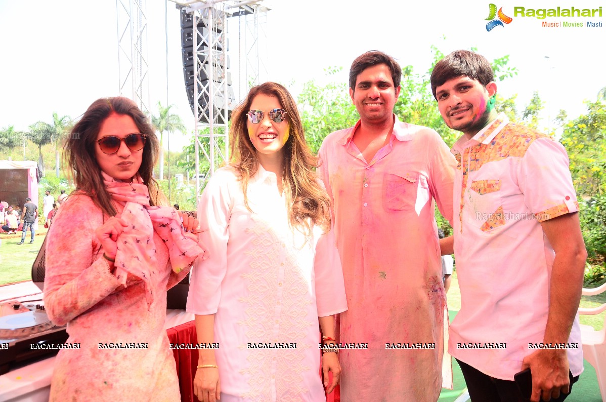 Bang Bang Holi Fest 2018 at Novotel Hyderabad Airport