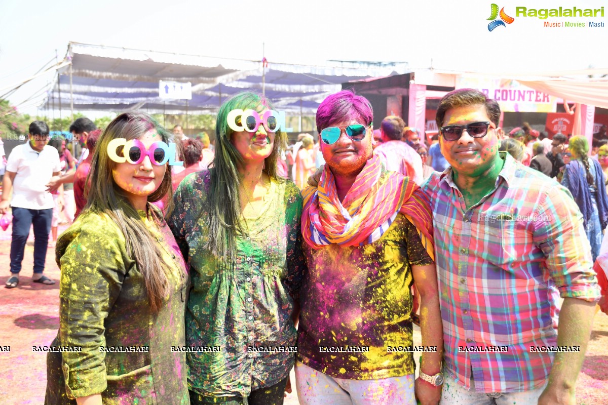 Bang Bang Holi Fest 2018 at Novotel Hyderabad Airport