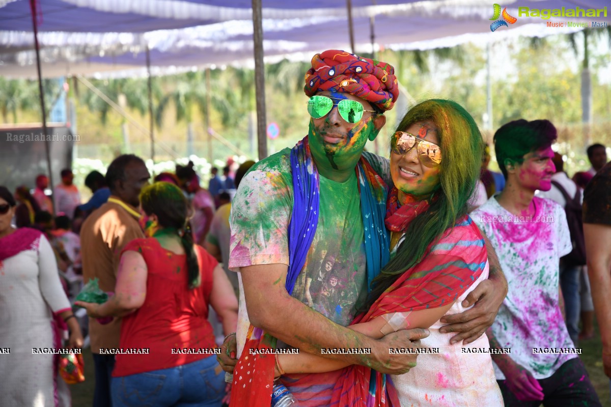 Bang Bang Holi Fest 2018 at Novotel Hyderabad Airport