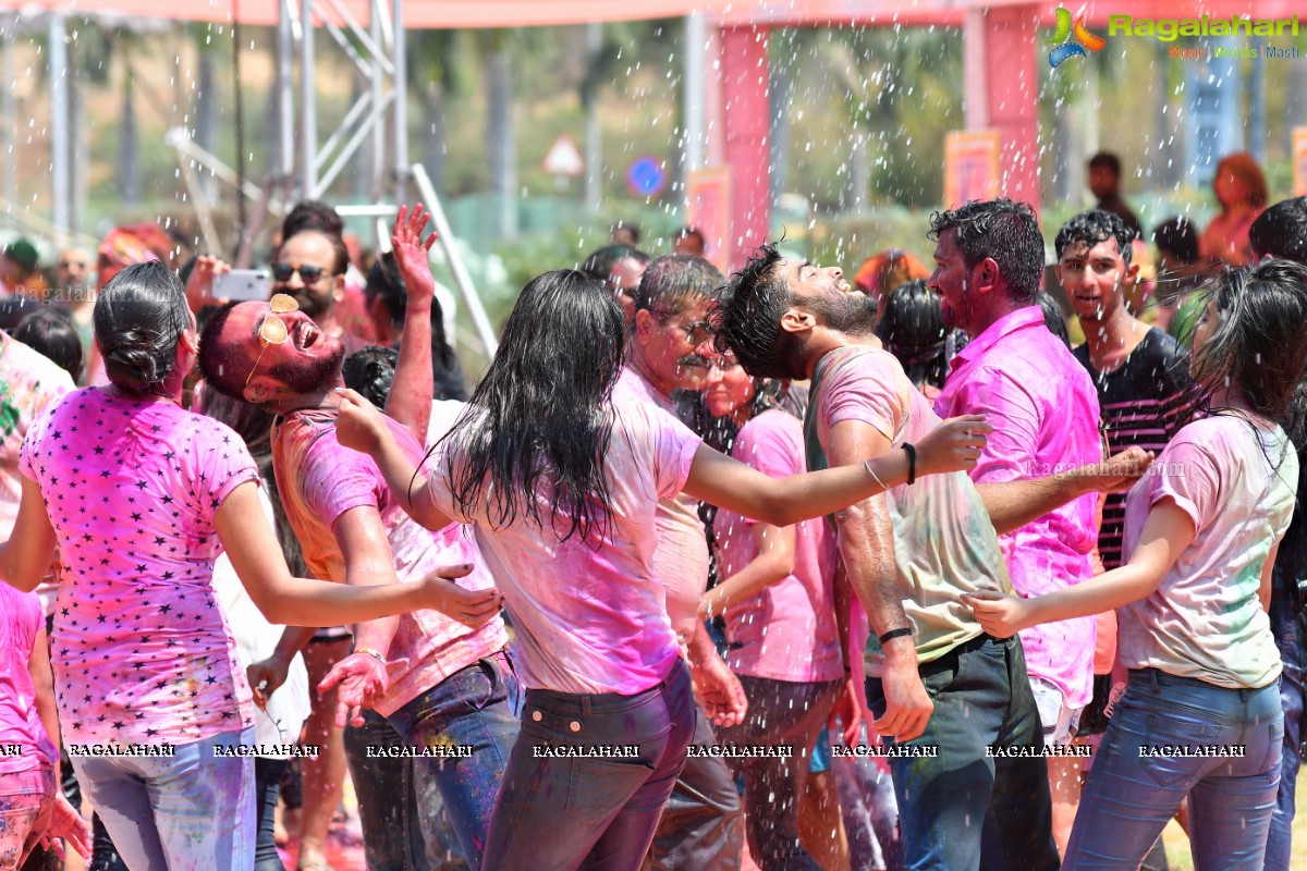 Bang Bang Holi Fest 2018 at Novotel Hyderabad Airport