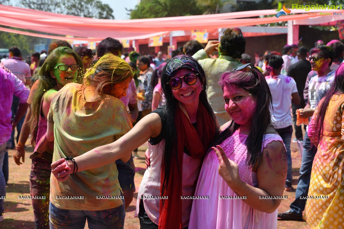 Bang Bang Holi Fest 2018 at Novotel Hyderabad Airport