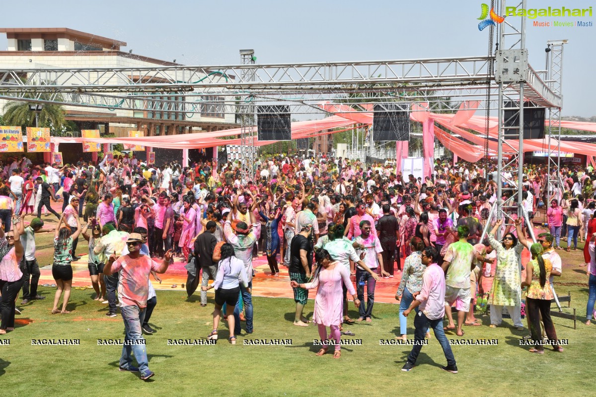 Bang Bang Holi Fest 2018 at Novotel Hyderabad Airport