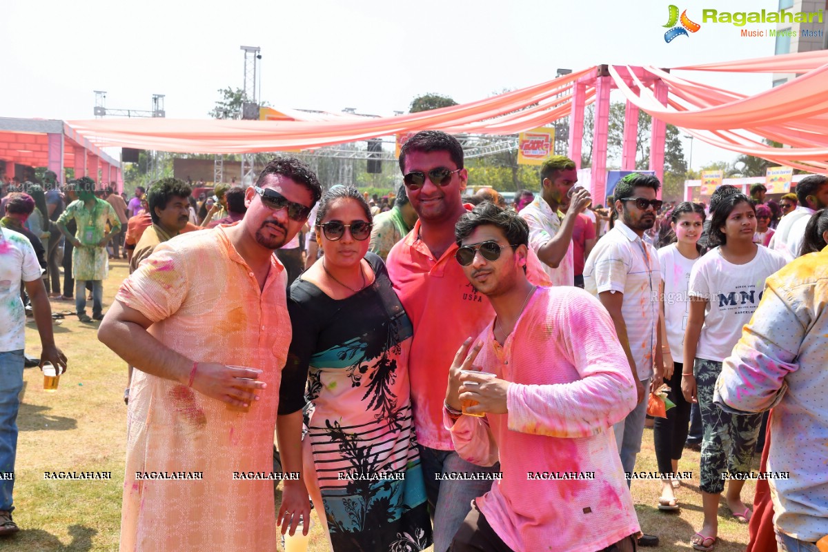 Bang Bang Holi Fest 2018 at Novotel Hyderabad Airport