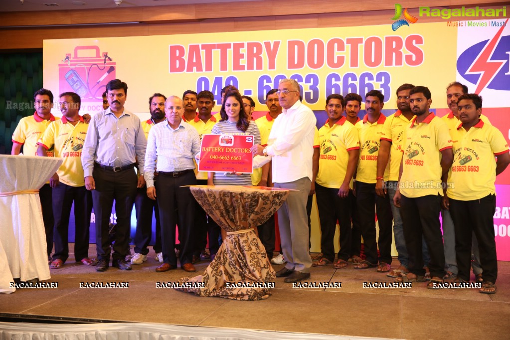 Nandita Swetha launches Battery Doctors Battery App at Marigold by Green Park