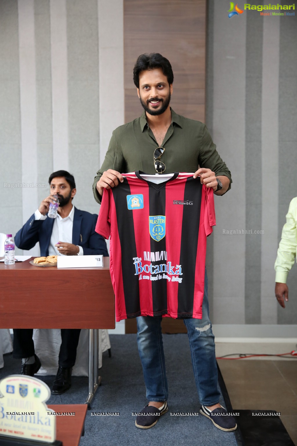 Botanika Corporate Football League Announcement by Hyderabad Football Academy at Club Botanika, Gachibowli