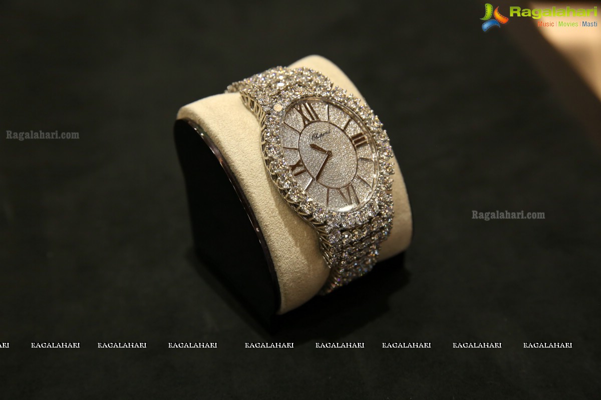 Grand Launch and Showcase of Chopard L'Heure Du Diamant 2.6 Crore Watch at Kamal Watch Co., Jubilee Hills, Hyderabad