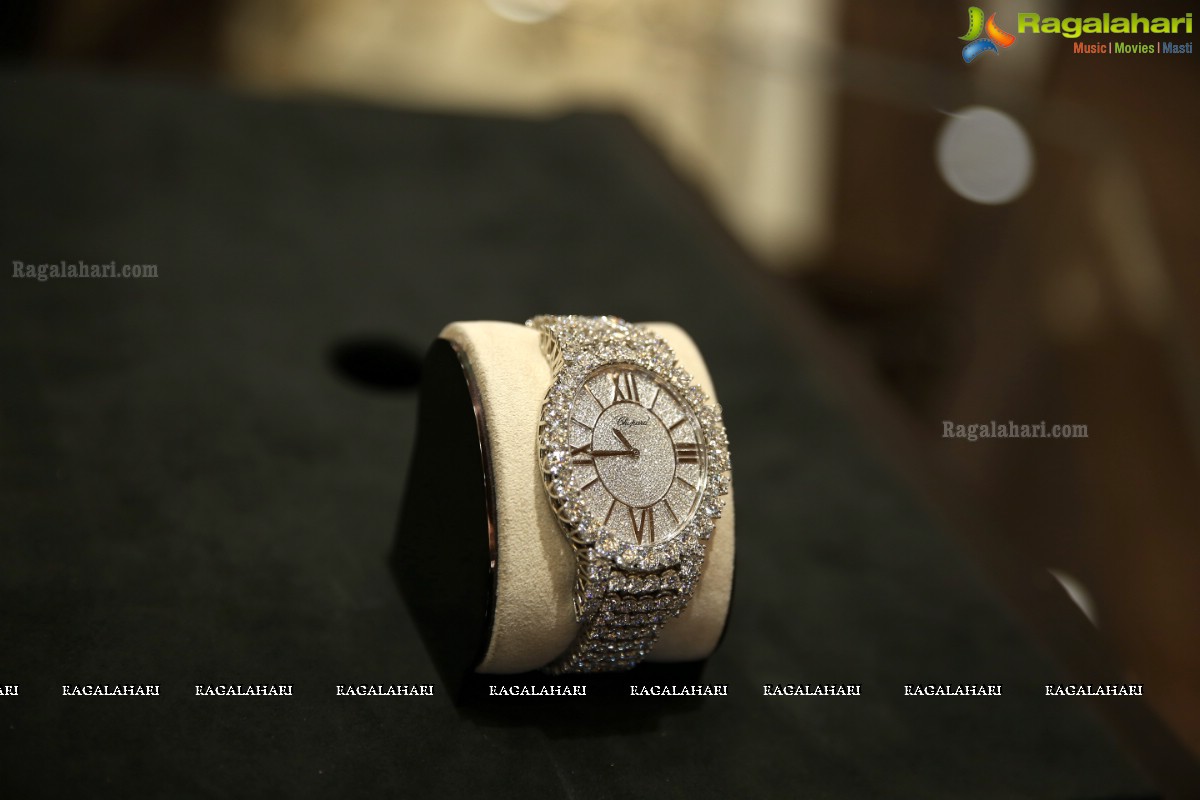 Grand Launch and Showcase of Chopard L'Heure Du Diamant 2.6 Crore Watch at Kamal Watch Co., Jubilee Hills, Hyderabad