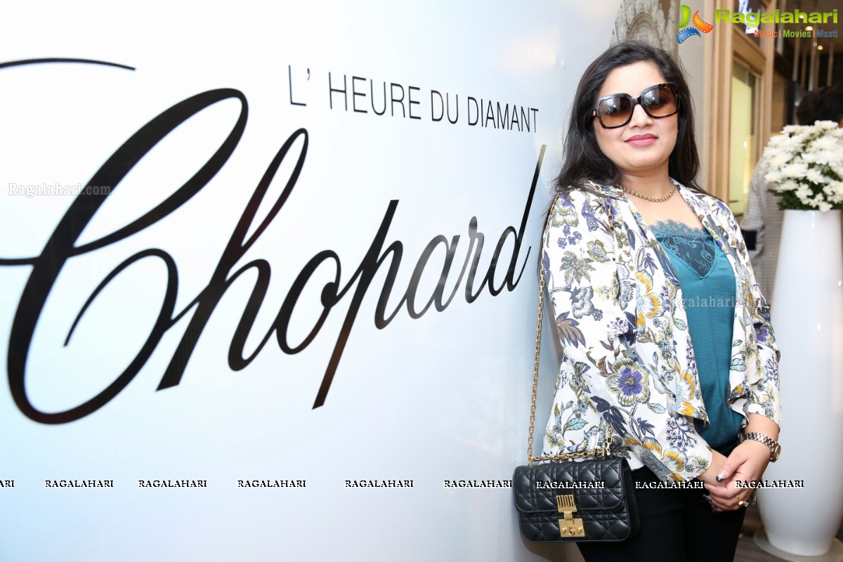 Grand Launch and Showcase of Chopard L'Heure Du Diamant 2.6 Crore Watch at Kamal Watch Co., Jubilee Hills, Hyderabad