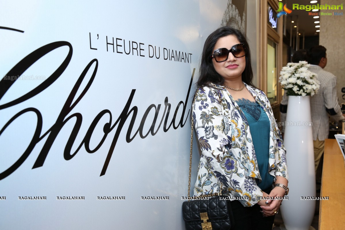 Grand Launch and Showcase of Chopard L'Heure Du Diamant 2.6 Crore Watch at Kamal Watch Co., Jubilee Hills, Hyderabad