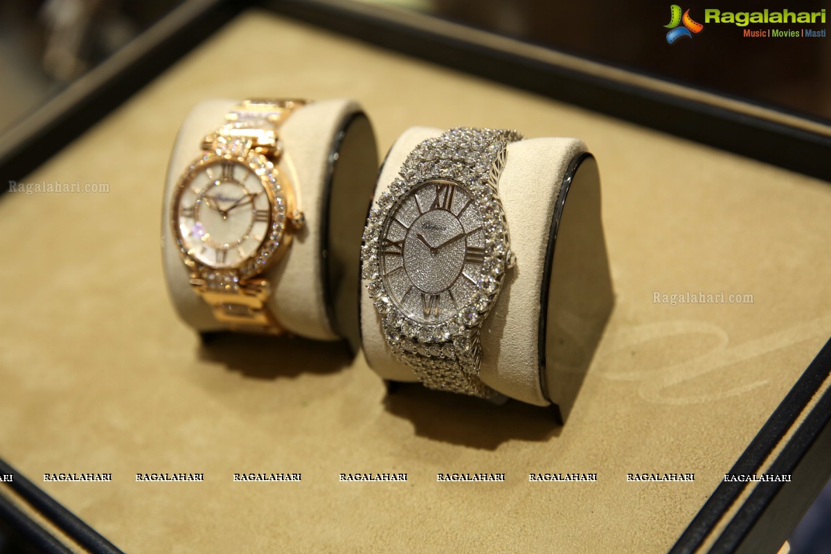 Grand Launch and Showcase of Chopard L'Heure Du Diamant 2.6 Crore Watch at Kamal Watch Co., Jubilee Hills, Hyderabad