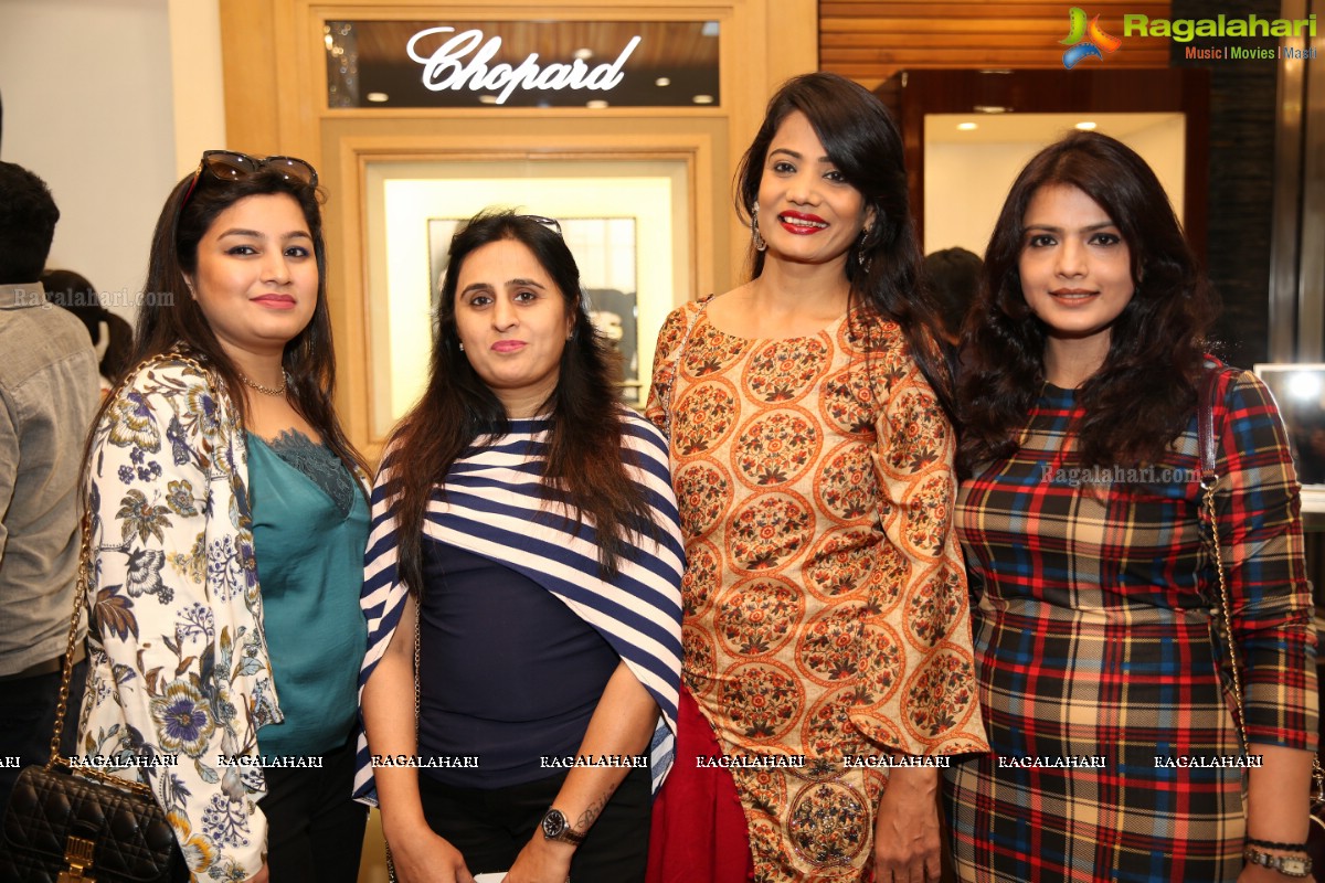 Grand Launch and Showcase of Chopard L'Heure Du Diamant 2.6 Crore Watch at Kamal Watch Co., Jubilee Hills, Hyderabad