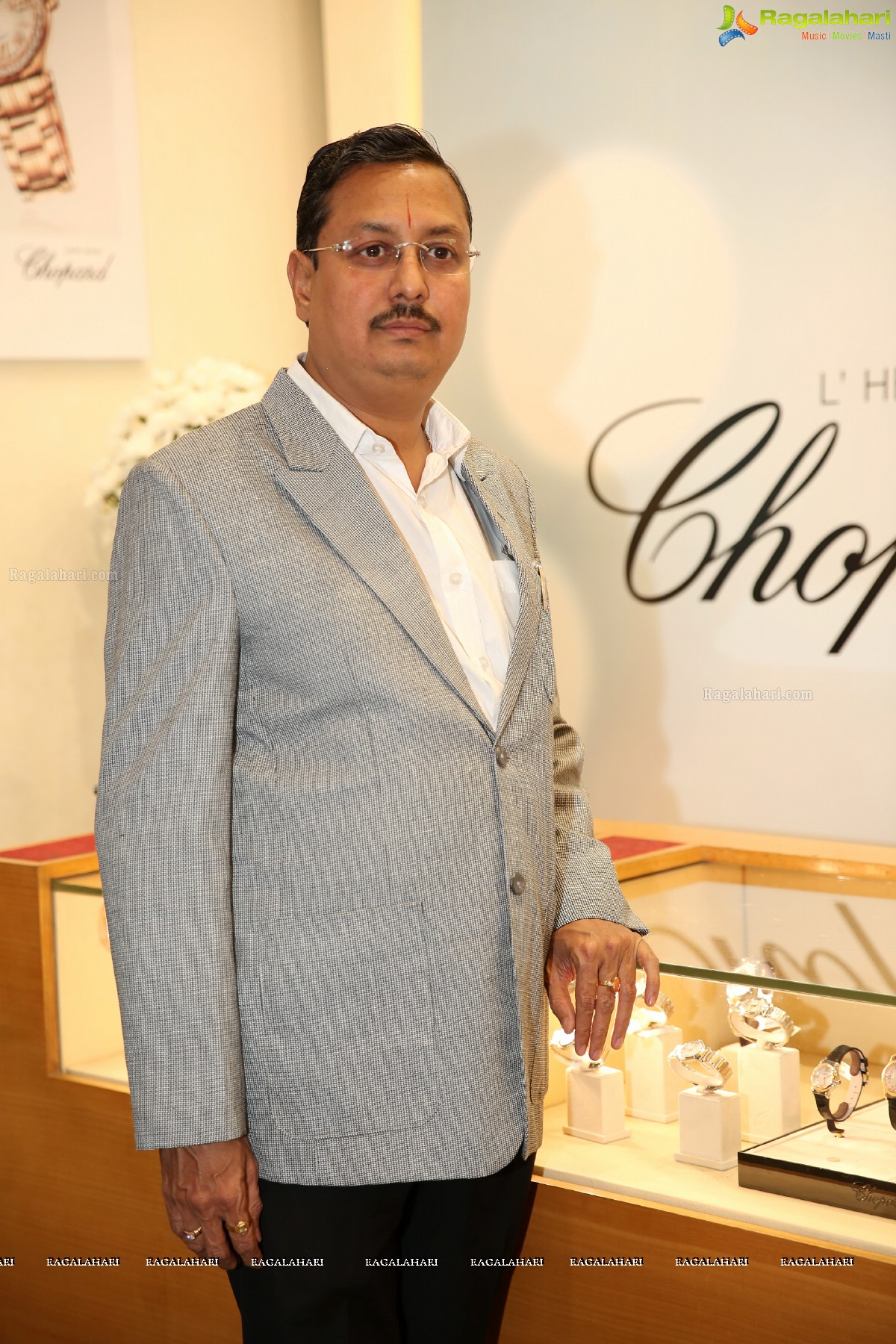 Grand Launch and Showcase of Chopard L'Heure Du Diamant 2.6 Crore Watch at Kamal Watch Co., Jubilee Hills, Hyderabad